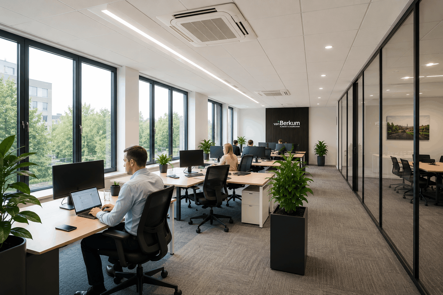 Klimaatbeheersing in kantoren en utiliteitsgebouwen